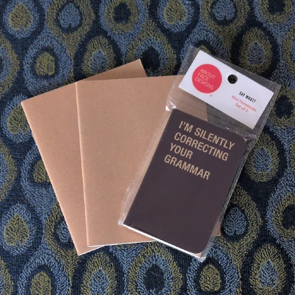 Free With Bundle! Set Of Mini Notebooks
